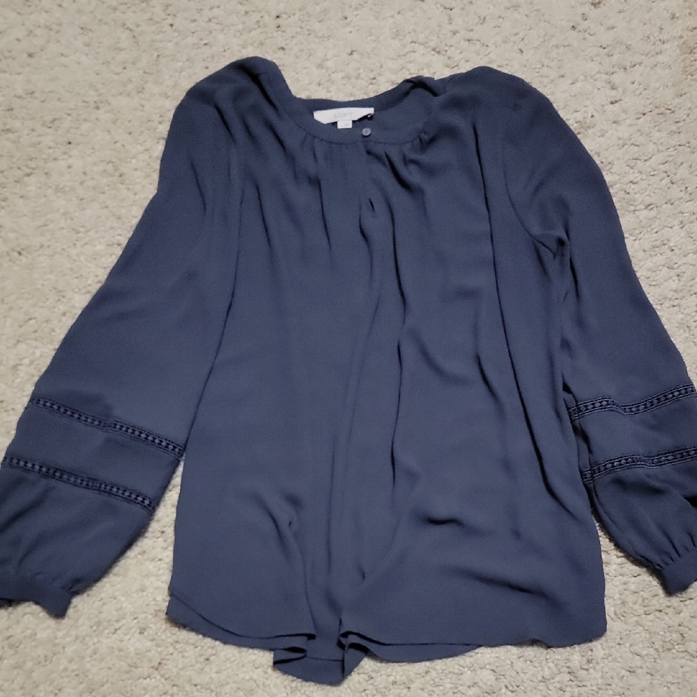 Elegant Navy Women's Top